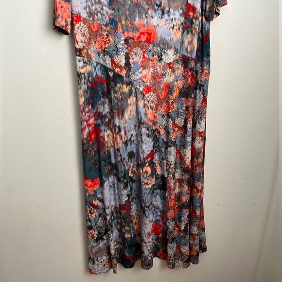 Soft Surroundings Nanette Dress Floral Multicolor Maxi Dress - Picture 8 of 15